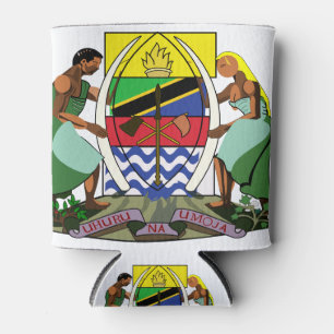 Porta-lata emblema tanzânia
