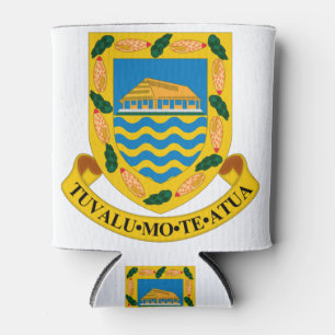 Porta-lata emblema tuvalu