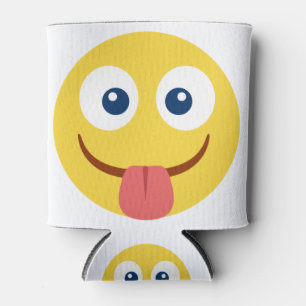 Porta-lata Encerrada A Língua Emoji