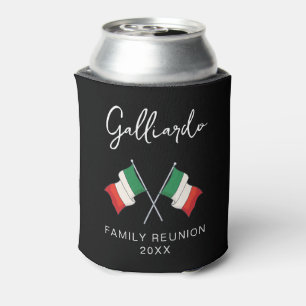 Porta-lata Encontro da Família da Bandeira Italiana 