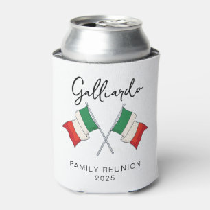 Porta-lata Encontro da Família da Bandeira Italiana 