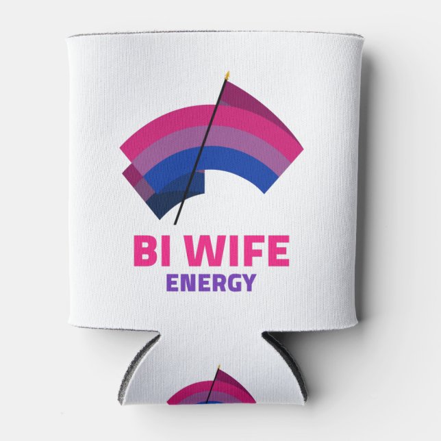 Porta-lata Energia de Bi Mulher (Frente)