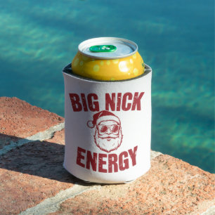 Porta-lata Energia do Grande Nick Piada de Natal Engraçada e 