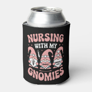 Porta-lata Enfermagem Com Meus Gnomos Enfermeira Gnome Vida D