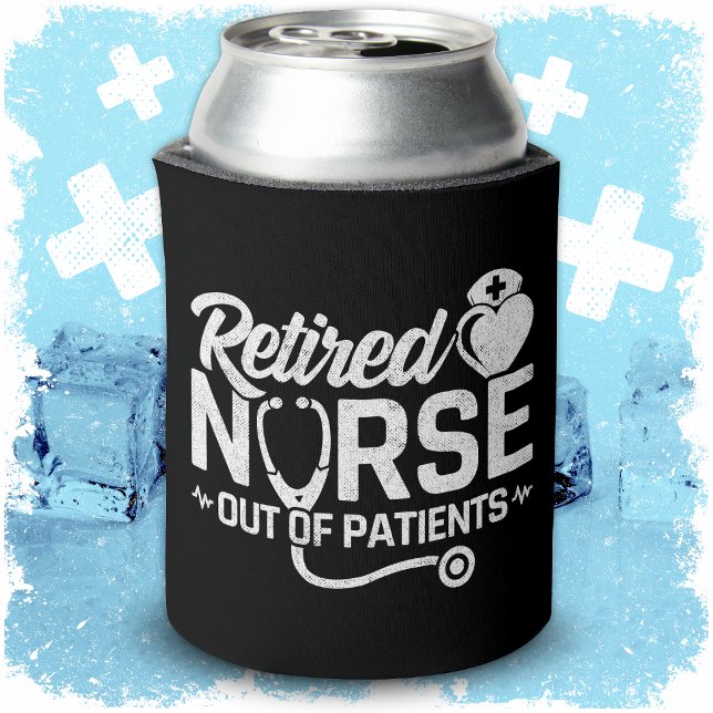 Porta-lata Enfermeira Enfermeira Enfermeira Aposentada Engraç (Criador carregado)