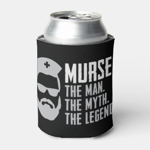 Porta-lata Enfermeira Mens Funny Murse Camisa RN LPN CNA Love