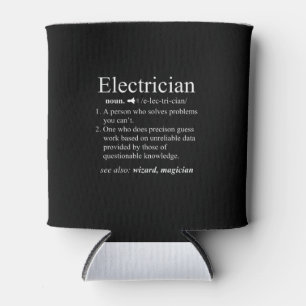 Porta-lata Engenheiro Elétrico de Definição Engraçado