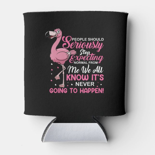 Porta-lata Engraçado - As Pessoas Devem Parar De Esperar Norm (Frente)