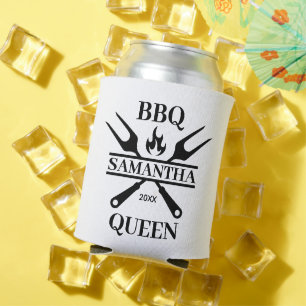 Porta-lata Engraçado CHURRASCO Grill Mestre Personalizado Rai