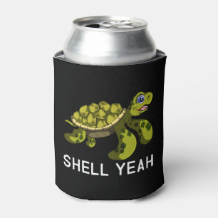 Porta-lata Engraçado Cotação Pun Shell Sim Tartarugas