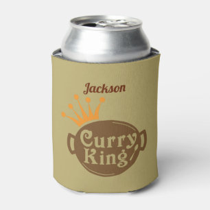 Porta-lata Engraçado Curry Lover - Comida Espetada Citação