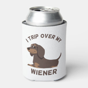 Porta-lata Engraçado Dachshund - Eu Viajei sobre meu Wiener