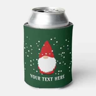 Porta-lata Engraçado desenho animado personalizado de natal