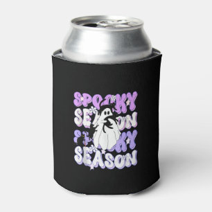 Porta-lata Engraçado Dizer "Spooky Season Halloween Cat Ghost