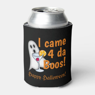 Porta-lata Engraçado Eu Cheguei 4 Da Boos! Fantasma do Bebad