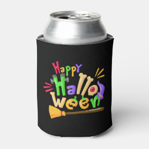 Porta-lata Engraçado, feliz halloween