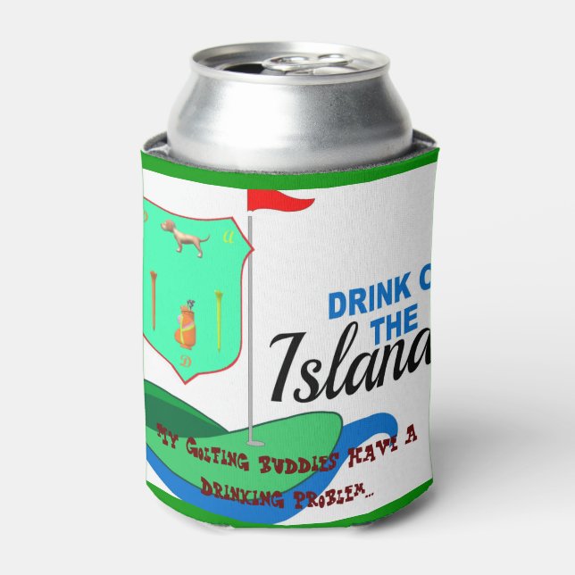 Porta-lata Engraçado Golfing pode resfriar (Can Front)