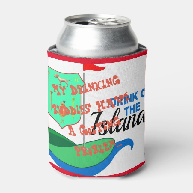 Porta-lata Engraçado Golfing pode resfriar (Can Front)