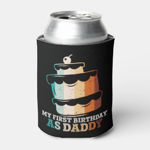 Porta-lata Engraçado Meu Primeiro Aniversário Como Pai