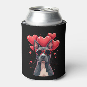 Porta-lata Engraçado Pai de Cachorro Dia de os namorados Pitb