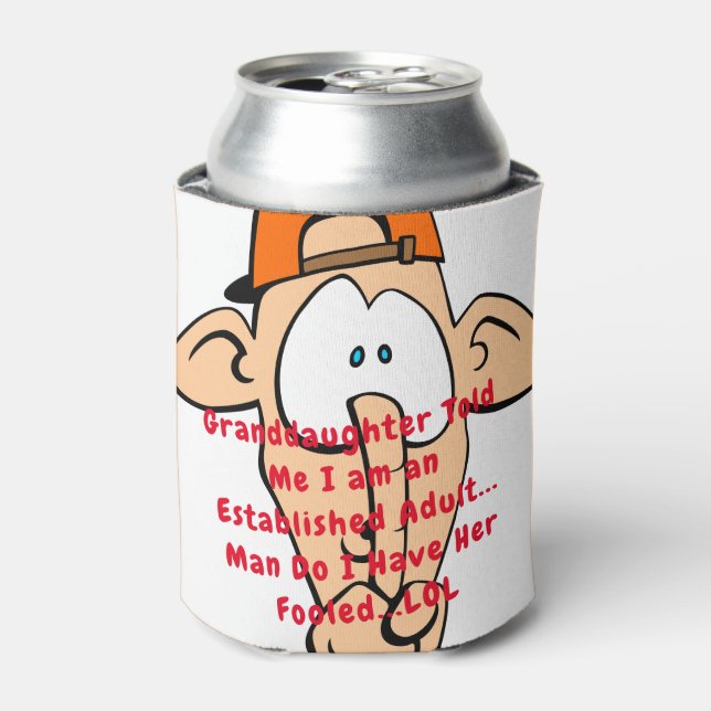 Porta-lata Engraçado pode resfriar (Can Front)