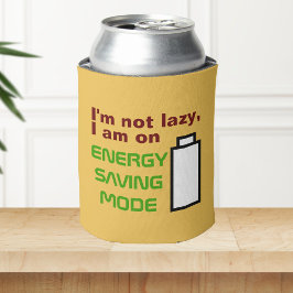 Porta-lata Engraçado preguiçoso Geeky