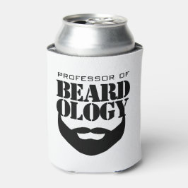 Porta-lata Engraçado Professor de Beardology