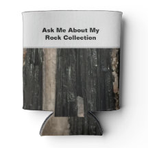 Engraçado Rockhound Black White Strike Scientista