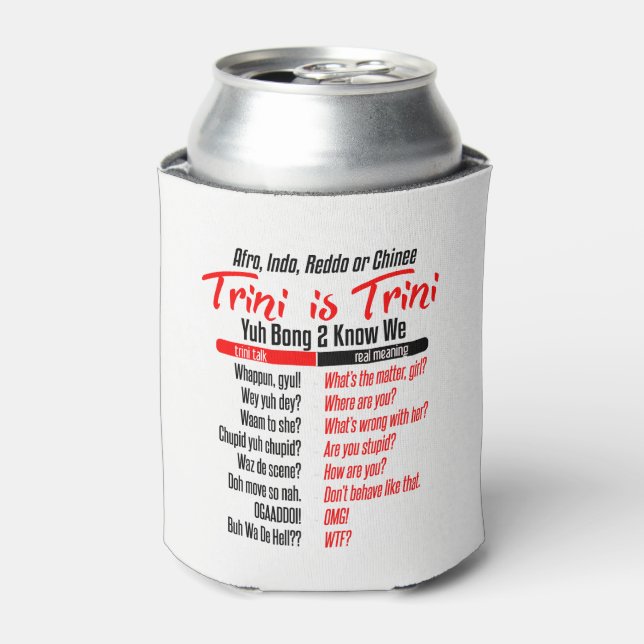 Porta-lata Engraçado Trini é Trini (Can Front)