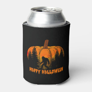 Porta-lata Engraçado Vintage Bigfoot Pumpkin no Halloween Tri