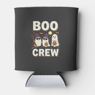 Porta-lata Equipe Boo Fantasmas de Halloween Design Vetorial_