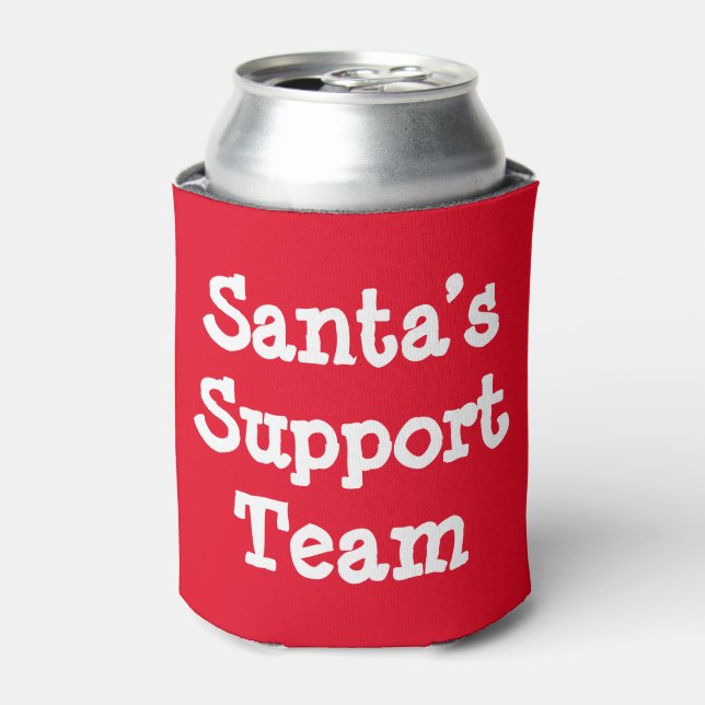 Porta-lata Equipe de Apoio do Papai Noel (Can Front)