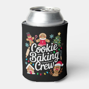 Porta-lata Equipe de Assar Biscoitos Natal Renas de Pão de Me