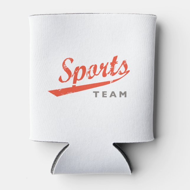 Porta-lata Equipe Genérica de Esporte (Frente)