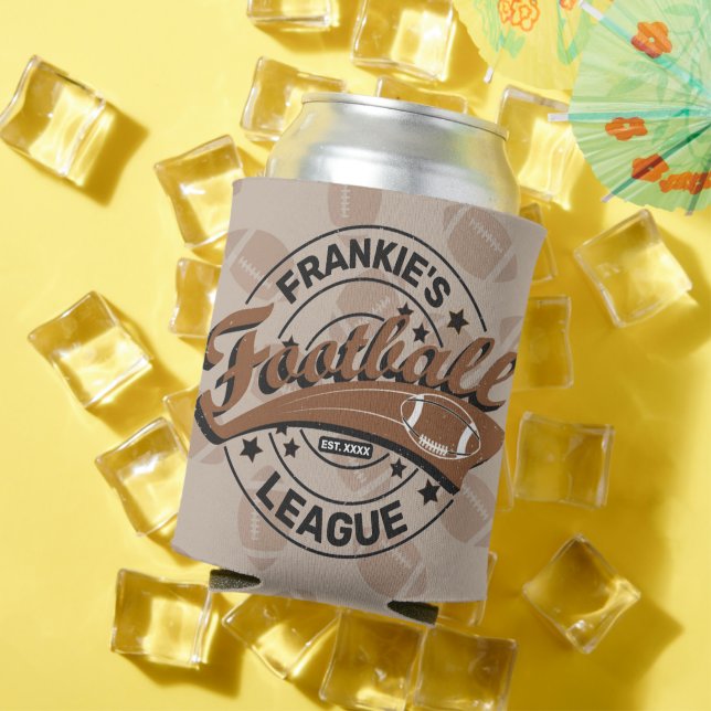 Porta-lata Equipe Personalizada de Jogadores da Liga de Futeb (Verão in situ)