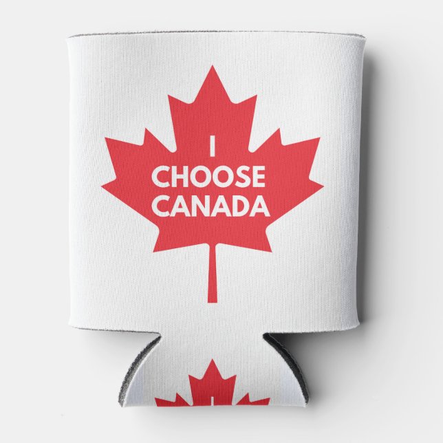 Porta-lata Escolho o Canadá que pode resfriar (Frente)