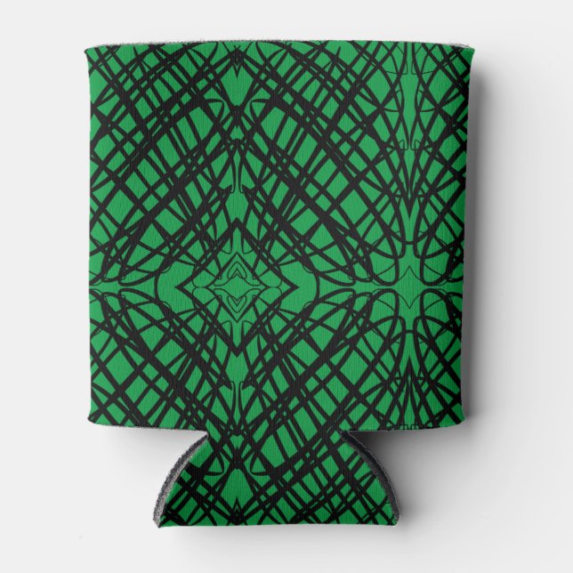 Porta-lata Escrivora Simples | Inclinação Espelho | Verde | (Frente)