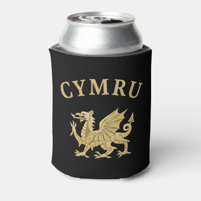 Porta-lata Escudo de Cymru (Can Back)