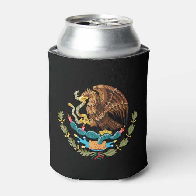 Porta-lata Escudo Nacional do México (Can Front)