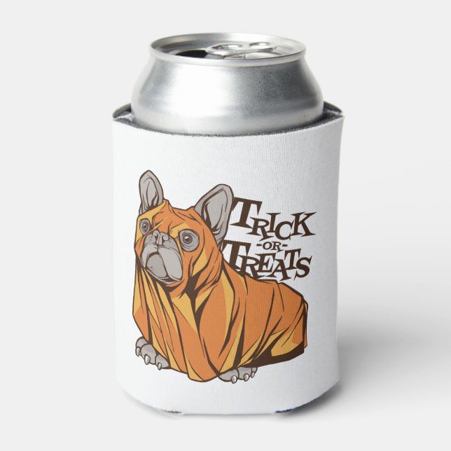 Porta-lata Esfregões de Dia das Bruxas (Can Front)