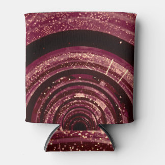 Porta-lata espaço 3D, fundo de ficção científica.