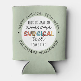 Porta-lata Especialista em Tecnologia Cirúrgica Semana de Pre