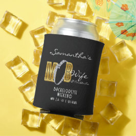 Porta-lata Esposa do Bandido & Coquetéis Festa de Solteira Bl