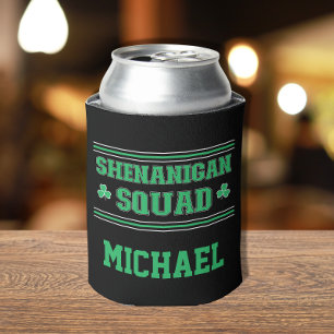 Porta-lata Esquadrão Shenanigan - Ruas personalizadas. Dia d