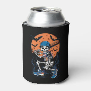 Porta-lata Esqueleto de Beisebol Halloween Beisebol Halloween