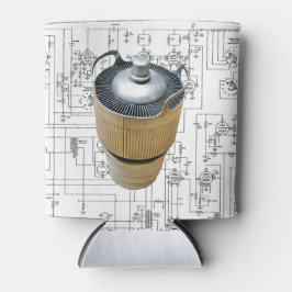Porta-lata Esquema do tubo de transmissão de cerâmica