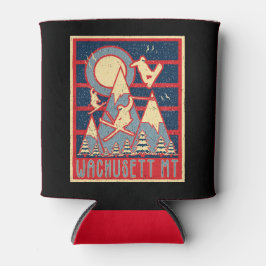 Porta-lata Esqui da Montanha WMassachusetts dos anos 80