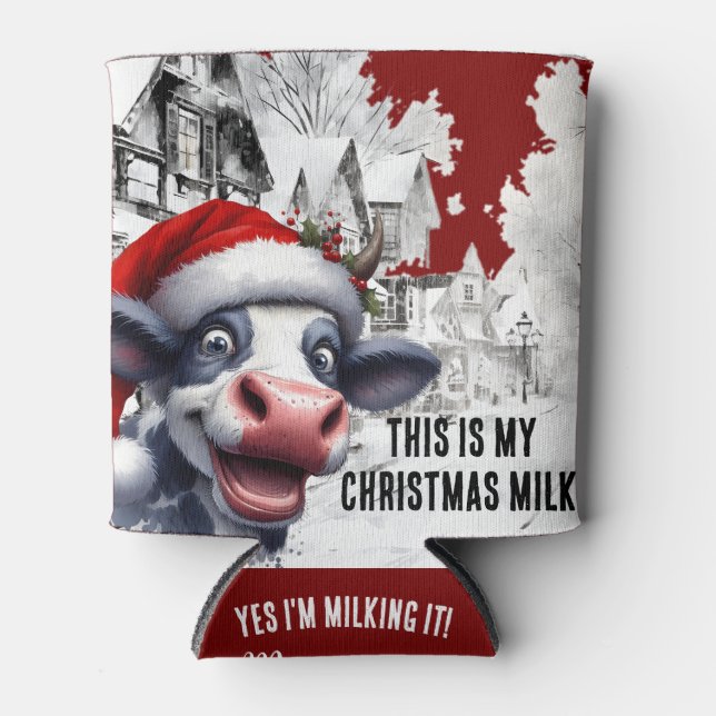 Porta-lata Esta é a minha cerveja de Natal (Frente)