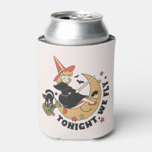 Porta-lata Esta Noite Voamos Com A Bruxa Bonita