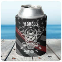 Estação de Bombeiros do NOME Personalizado